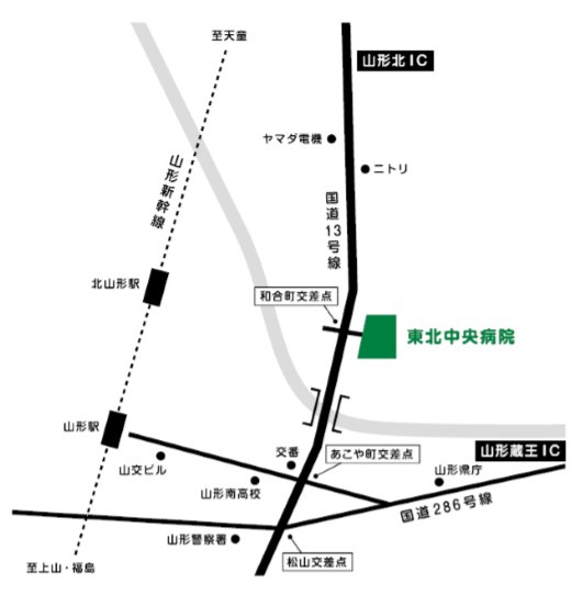 来院の交通手段Map